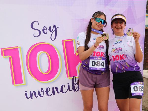 “Soy 10K invencible”