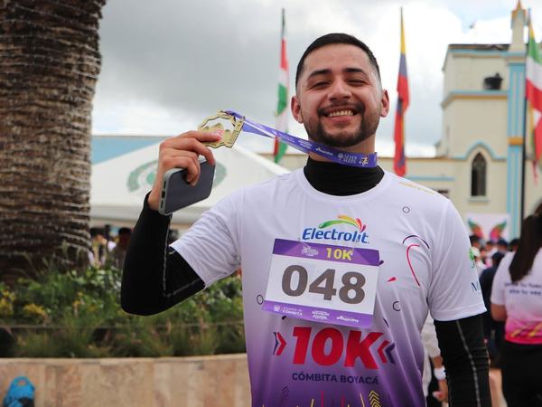 Orgullo de terminar los 10K